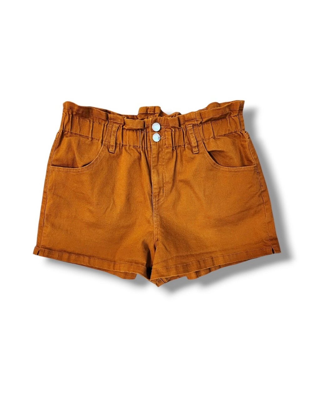 Wild Fable Burnt Orange High Waist Paperbag Shorts | XL